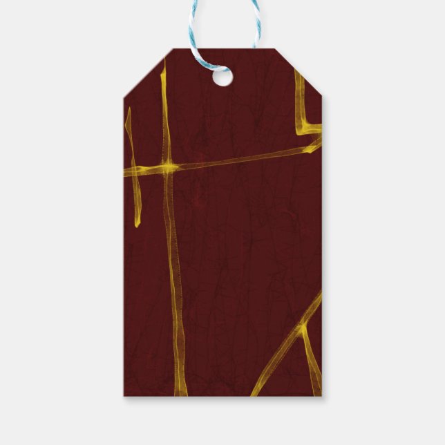 Ljus Mitt brand Presentetikett (Framsidan)