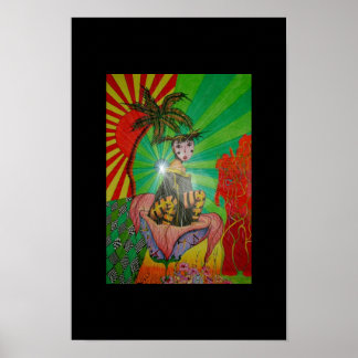 Ljus morgon poster