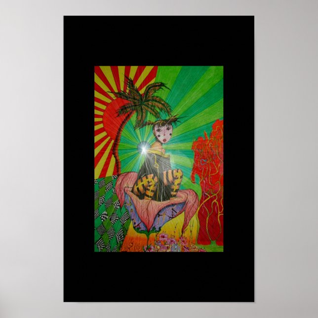 Ljus morgon poster (Framsidan)