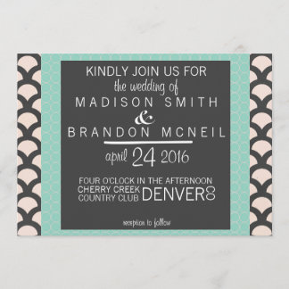 Ljus N Vackert bröllop Inbjudningar