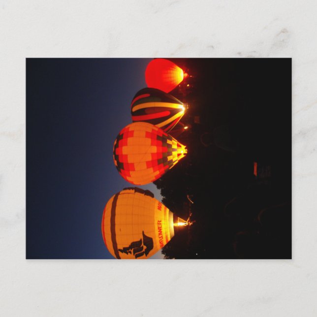 Ljus natten vykort (Framsida)