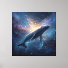 Ljus Nebulosa Puckelrygg Canvastryck