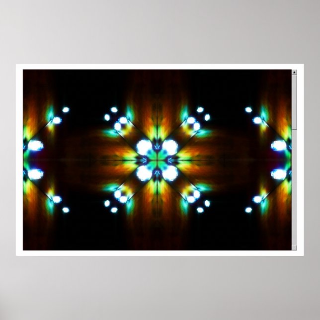 Ljus - Negativ Poster (Framsidan)