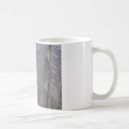 Ljus och bibel kaffemugg