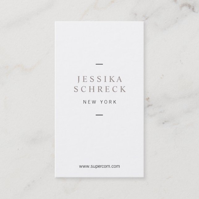 ljus och bra visitkort (Framsida)