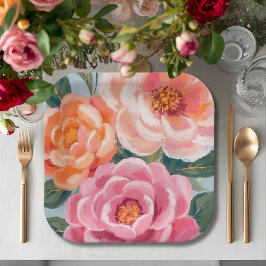 ljus och djärv livfull blomsterinspirerad bröllops