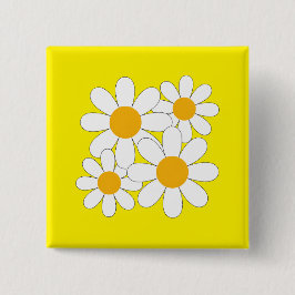 Ljus och djärv tusenskönastillblomma knapp