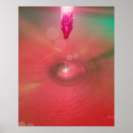 Ljus och färg bakgrund för videosamtal poster