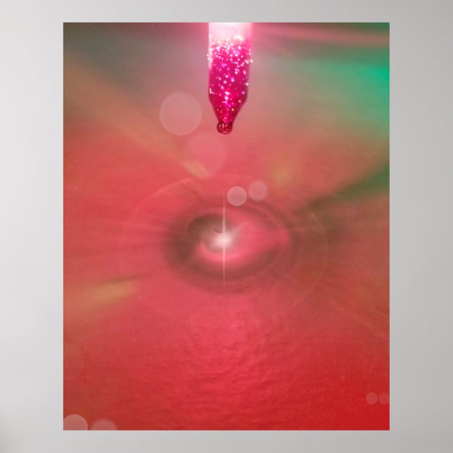 Ljus och färg bakgrund för videosamtal poster (Framsidan)