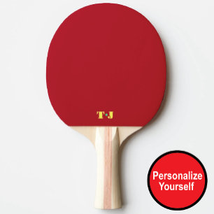 Ljus och färgstark Ping Pong Paddle Pingisracket