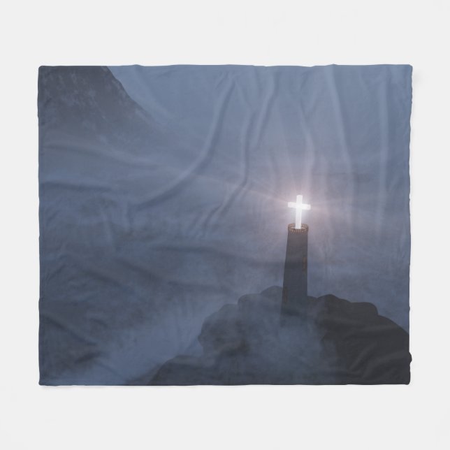 Ljus- och frälssedel Blanket Fleecefilt (Framsidan (Horisontell))