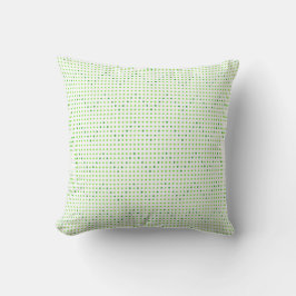 Ljus och Grönt Chevron Mönster Dot Pillows Kudde