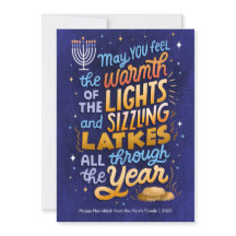 Ljus och latkes icke-foto Hanukkah