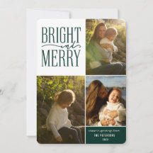 Ljus och merry Modern Minimal jul-foto