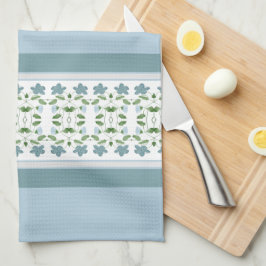 Ljus och Mörk blått Kökshandduk