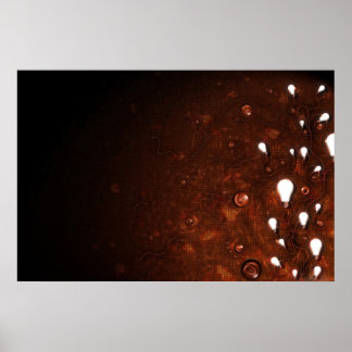Ljus och Mörk Poster