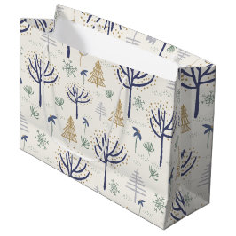 Ljus och prydnadsföremål i guld Silver Julgranar