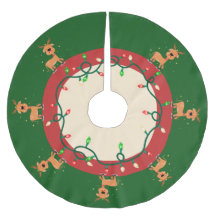 Ljus och Rener Julgran Skirt