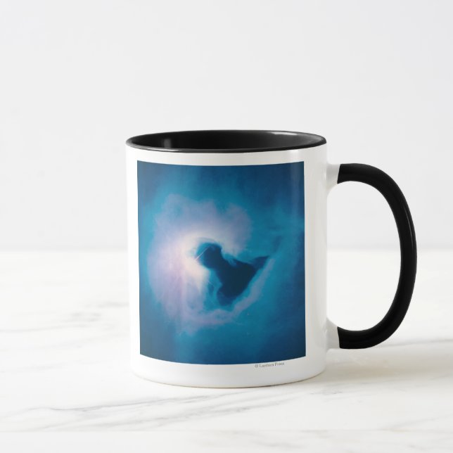 Ljus och skugga i Carina Nebula Mugg (Höger)