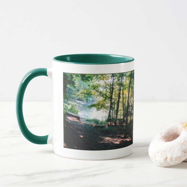 Ljus och skuggor 2 mugg (Med munk)