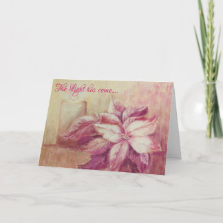 Ljus- och tystnadsplikt Julkort Kort