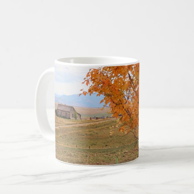 Ljus oktober  kaffemugg (Framsida vänster)
