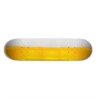 Ljus öl med skummar skateboard bräda 20 cm