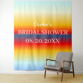 Ljus Ombre Bröllopsdusch Bakgrund
