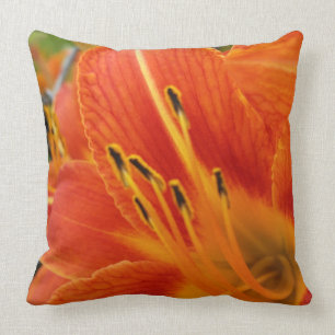 ljus orange kudde
