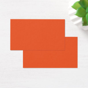 Ljus orange minimalistisk enfärgad bakgrund visitkort