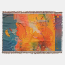 Ljus Orange och blått ljus