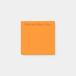 Ljus Orange Post-it Block