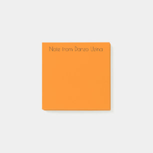 Ljus Orange Post-it Block