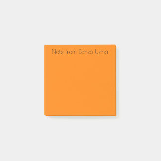 Ljus Orange Post-it Block