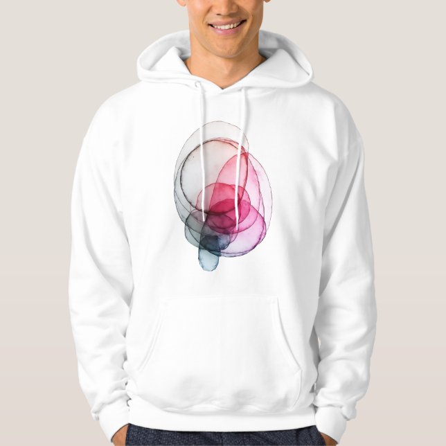 Ljus överlappning V02 Hoodie (Framsida)