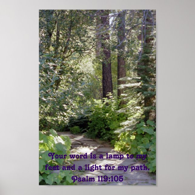 Ljus på min Väg Poster (Framsidan)