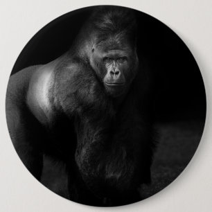 Ljus på styrka – Silverback Gorilla Knapp