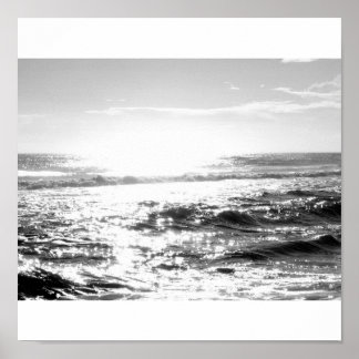 Ljus på Vatten Poster