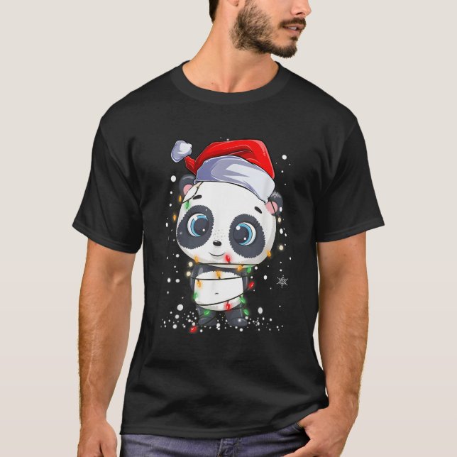 Ljus Panda T Shirt (Framsida)