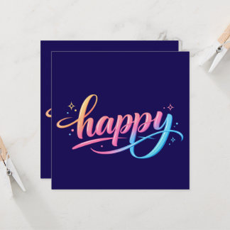 Ljus Pastell Gradient GLAD Typografi - Modern