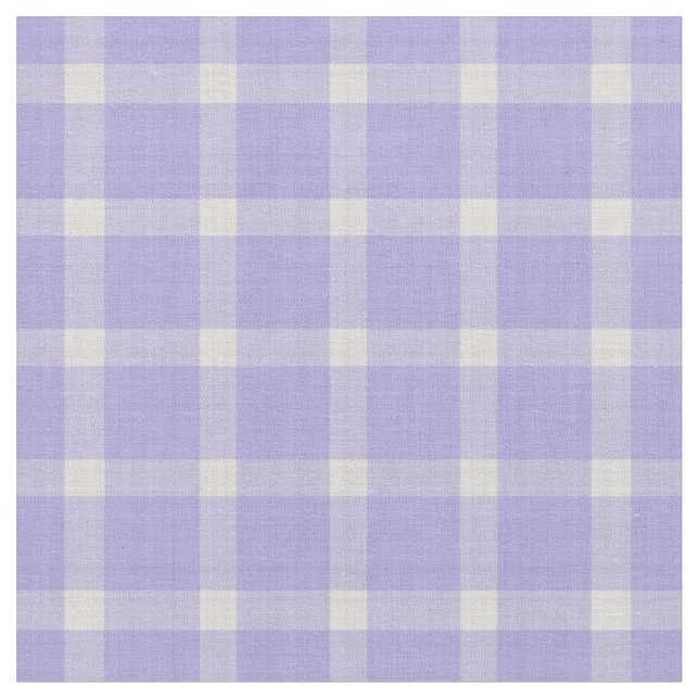 Ljus Pastell Lila Gingham Rutor Tyg (Närbild)