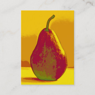 Ljus Pear Biz-kort Visitkort
