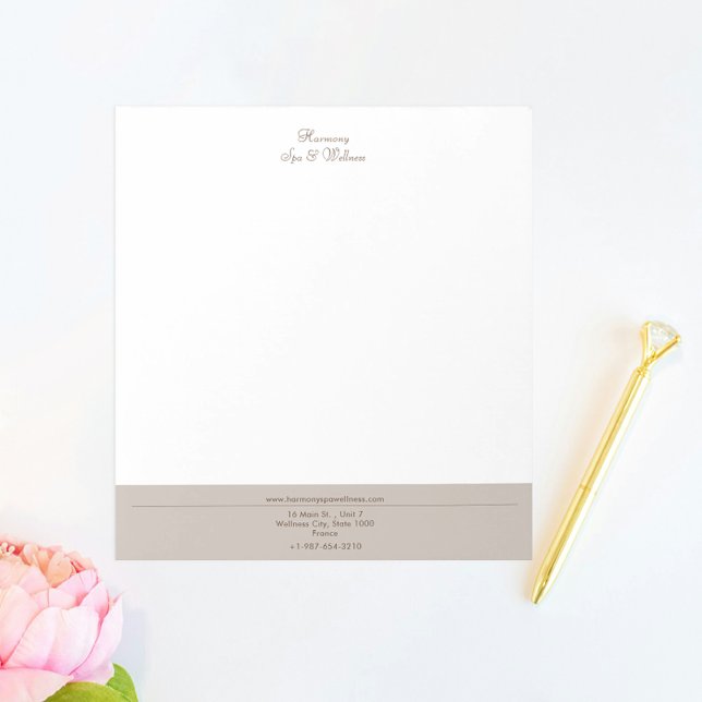 Ljus, pensel, spa och Hälsa Anteckningsblock (Skapare uppladdad)