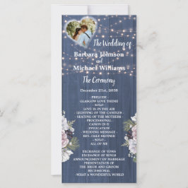 Ljus Photo Blommigt Program för Rustic Wood Twinkl