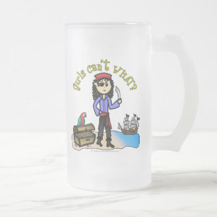 Ljus Pirat Frostat Ölglas
