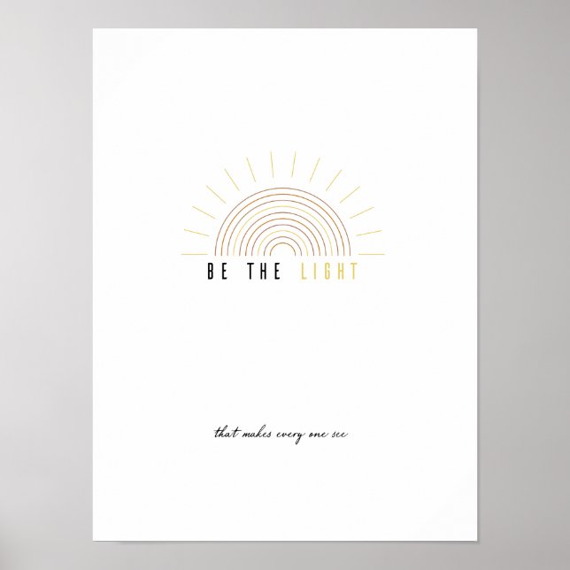 Ljus Poster (Framsidan)