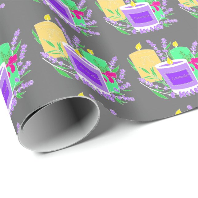 ljus presentpapper (Rullad Hörn)