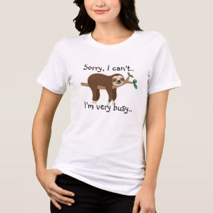 Ljus, punt Tee, Punny Cute Animals Graphic T Shirt