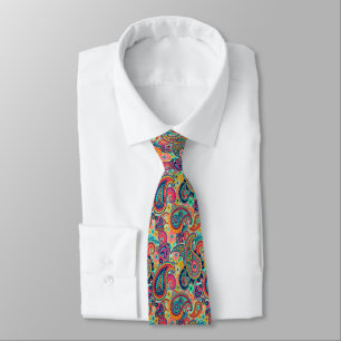 Ljus regnbåge Paisley Slips
