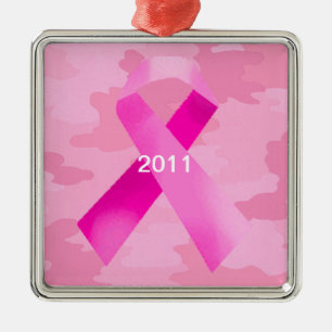 Ljus rosa Camouflage Rosa menyfliksdatum Ornament